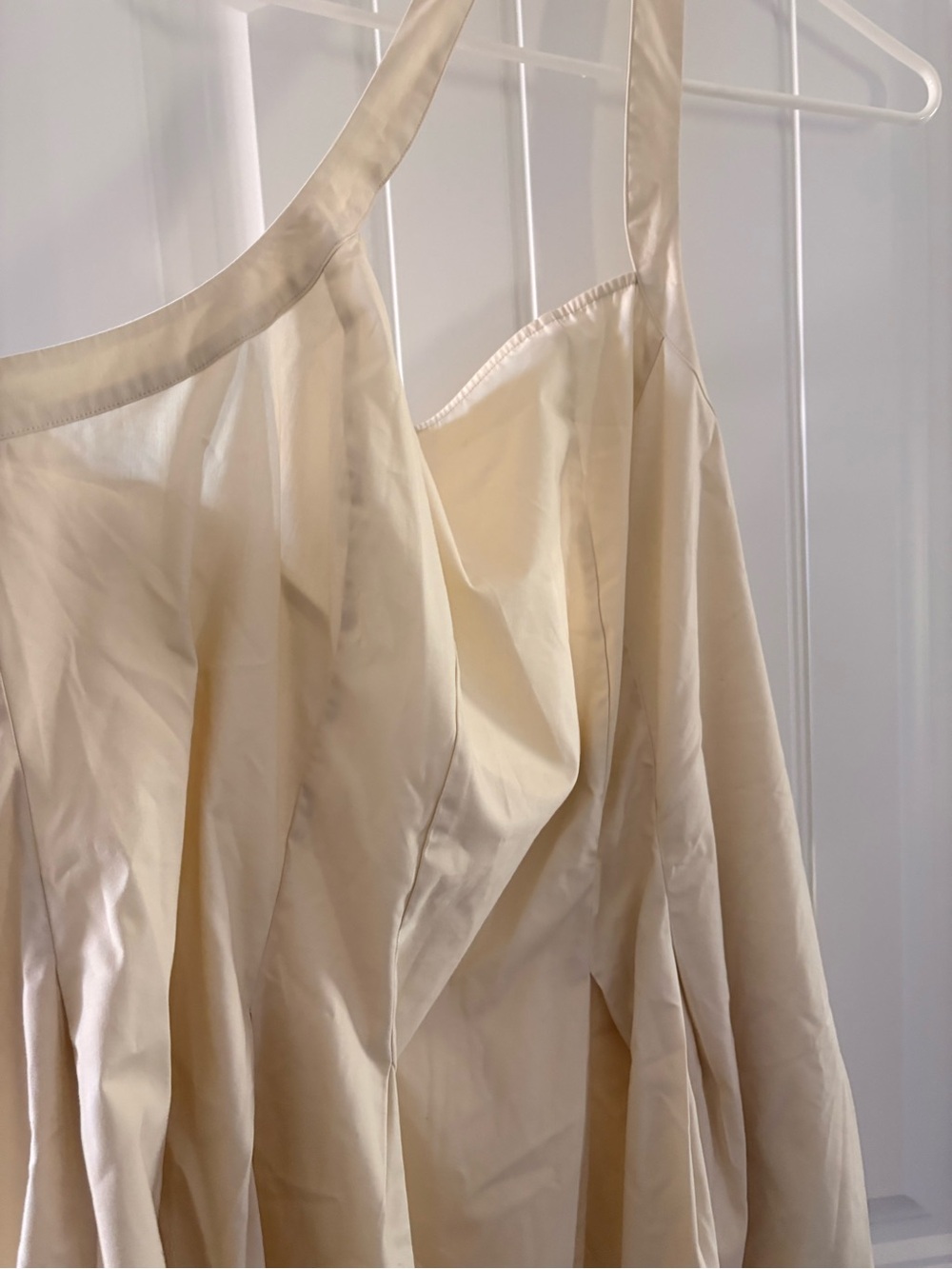 a new day Cream Backless Halter Midi Dress - Picture 4 of 14